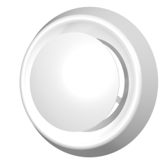 Анемостат приточ. вытяжной пластмассовый 10АПВП