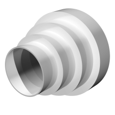 Соединитель универ круглых воздуховодов ПУ15.12.10