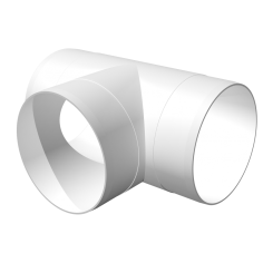 Тройник круглый пластмассовый 16ТП