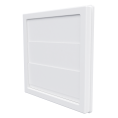 Решетка  вытяжная с жалюзи 1515К12,5Ф