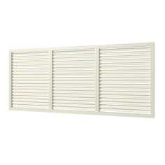 Решетка вентиляционная профиль ПВХ П60150 Р (сл.)