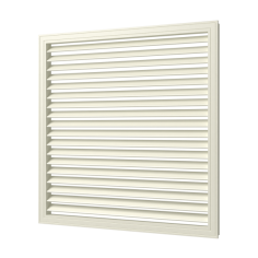 Решетка вентиляционная профиль ПВХ П6060 Р (слон)