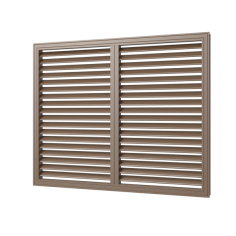 Решетка вентиляционная профиль ПВХ П6090 Р (дуб.)