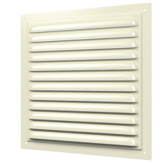 Решетка металл. с москитной сеткой 2525МЭ lvory