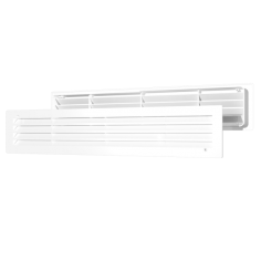 Решетка пластмаст.переточная вентил. 4409ДП (кор.)