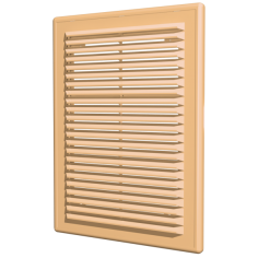 Решетка разъем. с москитной сеткой 2525Р(беж.)