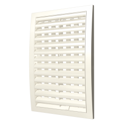 Решетка наружная регулируемая 1515РРПН lvory