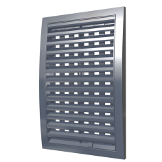 Решетка наружная регулируемая 1515РРПН сер