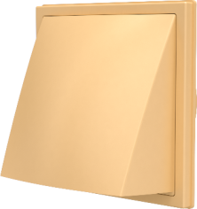 Стеной выход вентиляц. вытяж. с обр. клап1515К12,5 ФВбеж