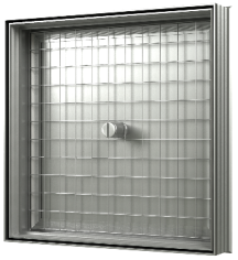 Люк напольный под плитку D6060 floor