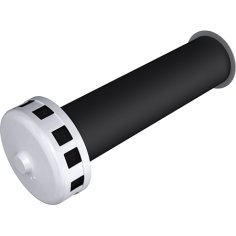 12,5SAV050-03, Клапан приточный D125, L=0,5 м, утеплитель из вспененного полиэтилена