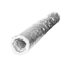 AF127изо,Воздуховод гибкий армированный, теплоизоляция 30мм,металлизированная пленка 70мкм, L до 10м