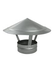 Зонт крышный, серия RUG, для круглых воздуховодов, D100, оцинкованная сталь