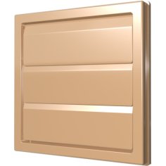 Решетка  вытяжная с жалюзи 1515К12,5Ф  беж