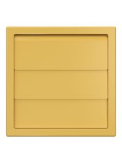 Решетка  вытяжная с жалюзи 1515К12,5Ф  беж