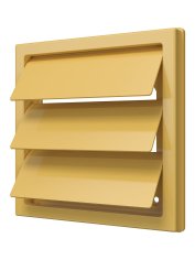 Решетка  вытяжная с жалюзи 1515К12,5Ф  беж