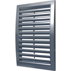 Решетка наружная вытяжная 2030РРН сер