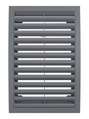 Решетка наружная вытяжная 2030РРН сер