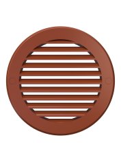 Решетка наружная круглая с фланцем 12РКН терр