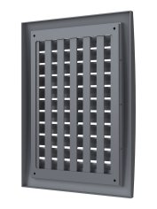 Решетка наружная регулируемая 1825РРПН сер