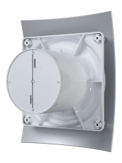 BREEZE 4C Gray metal, Вентилятор осевой вытяжной с обратным клапаном D 100, декоративный