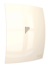 BREEZE 4C Ivory, Вентилятор осевой вытяжной с обратным клапаном D100, декоративный