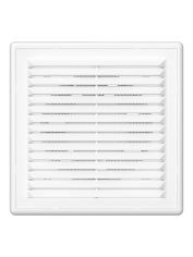 C 4S C, Вентилятор осевой вытяжной c антимоскитной сеткой, обратным клапаном D 100