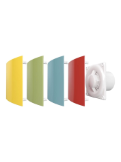 QUADRO 4C-02, Вентилятор осевой вытяжной с обратным клапаном D100