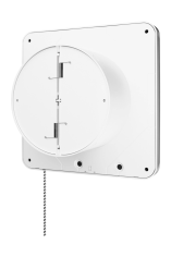 Вентилятор накладной ERA D100 обр.клапан тяг.выкл.ERA 4C-02