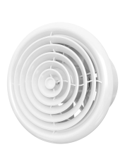 Вентилятор накладной RF обр.клапан D125 AURAMAX