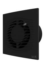 Вентилятор накладной осевой SLIM 4C Matt black