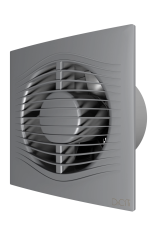 Вентилятор накладной осевой SLIM 5C gray metal