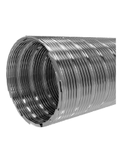 11FD1, Воздуховод спирально-навивной из нержавеющей стали, D110, L до 1 м