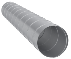 Воздуховод DG D160 L2м оцинк.сталь ERA PRO