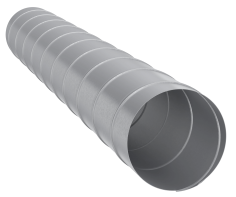 Воздуховод круглый, серия DG, L2000, D150, оцинкованная сталь, 0,5ц
