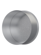 Заглушка, серия PSG, для круглых воздуховодов, D160, оцинкованная сталь