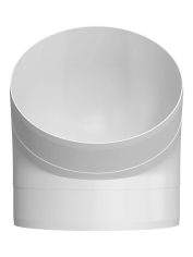 Колено круглое 15ККП 45°