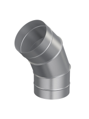 Отвод OTG D160 45° оцинк.сталь ERA PRO
