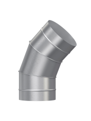 Отвод OTG D160 45° оцинк.сталь ERA PRO