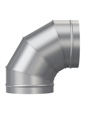 Отвод OTG D160 90° оцинк.сталь ERA PRO
